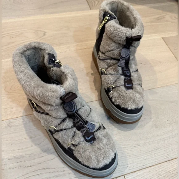 Pajar Canada Janie 2.0 Women’s Brown Snow Boots Size 7 - Picture 7 of 9